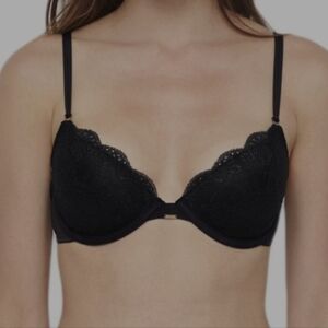 NWT Black Lace Demi Bra. 36B, 34C, 36C, 34D, 36D, 38B